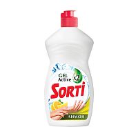 средство для мытья посуды SORTI (СОРТИ)  450мл Лимон 1/20   Мин.заказ=2