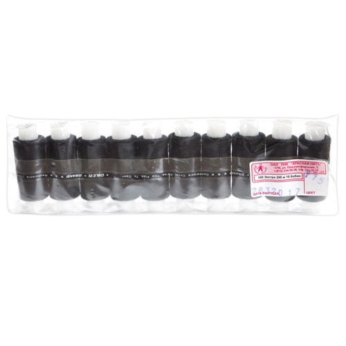 нитки Черные 1/10 Мин.заказ=10 нитки Черные 1/10 Мин.заказ=10