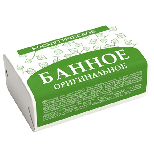 мыло туалетное Оригинальное БАННОЕ 180г 1/36 НМЖК 11000454 Мин.заказ=6