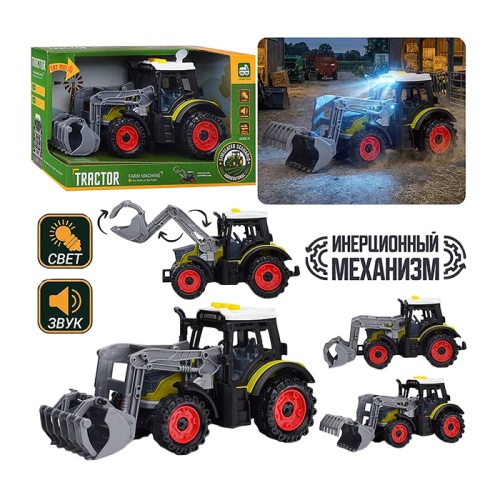 игрушка ТРАКТОР УРАЛЕЦ свет-звук 5279-134В АКЦИЯ! игрушка ТРАКТОР УРАЛЕЦ свет-звук 5279-134В АКЦИЯ!