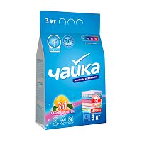 стиральный порошок ЧАЙКА авт. 3кг 3в1 1/5 стиральный порошок ЧАЙКА авт. 3кг 3в1 1/5