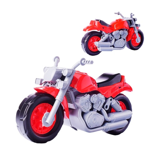 игрушка МОТОЦИКЛ Крузер красный И-3404
