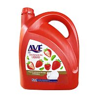 средство для мытья посуды AVE (АВЭ) 3,75л Ягоды и цветы 1/4