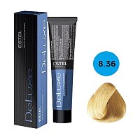 краска для волос ESTEL (ЭСТЕЛЬ) Deluxe 60мл 8/36 Светло-русый Золотисто-фиолетовый