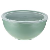 миска 4л с крышкой фисташковая 1/10 М 1304