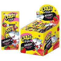 десерт 10г CRAZY FUN желеобразный с драже в виде зубной пасты 1/30 УТ65430 Мин.заказ=30