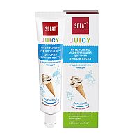 зубная паста детская SPLAT Juicy (СПЛАТ) 35мл Мороженое 1/20 АКЦИЯ!