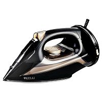 утюг паровой KELLI 2600Вт черный KL-1655Ч