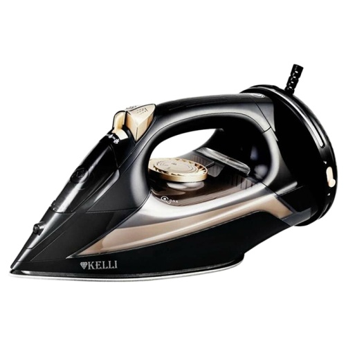 утюг паровой KELLI 2600Вт черный KL-1655Ч утюг паровой KELLI 2600Вт черный KL-1655Ч