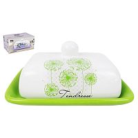 масленка Lavenir "Нежность" 16,5*12*8см HC600-D211 1/24