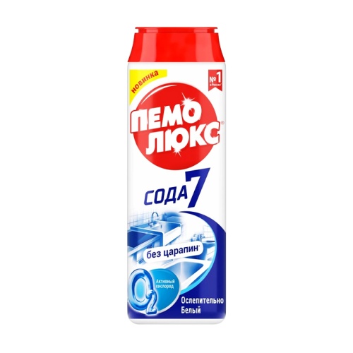 чистящий порошок ПЕМОЛЮКС 480г Ослепительно-белый Мин.заказ=3 чистящий порошок ПЕМОЛЮКС 480г Ослепительно-белый Мин.заказ=3