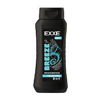 гель для душа EXXE (ЭКС) 400мл муж.2в1 BREEZE Морские минералы 1/12 7931/7831