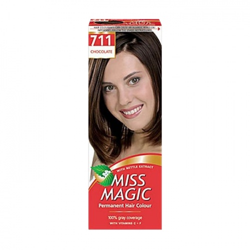 краска для волос MISS MAGIC (МИСС МЭДЖИК) 711 шоколад 1/20 Мин.заказ=2