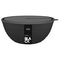 Салатник Sugar&Spice Black с крышкой 1,2 л SE400311621 ПЛАСТИК РЕПАБЛИК