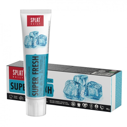 зубная паста SPLAT Daily (СПЛАТ) 100мл Super Fresh 1/25