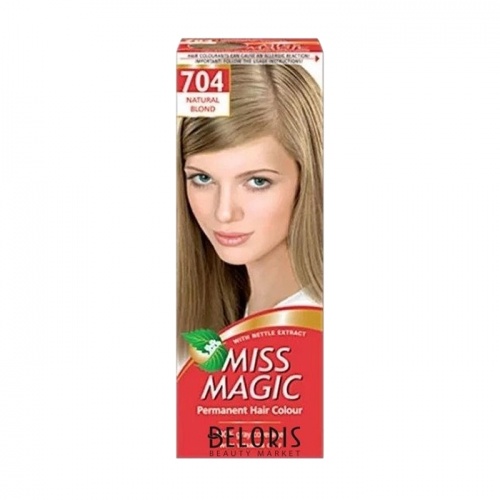 краска для волос MISS MAGIC (МИСС МЭДЖИК) 704 натуральный блондин 1/20 Мин.заказ=2