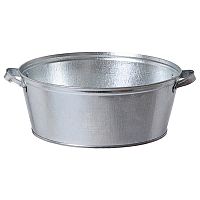 таз 13л оцинкованный круглый  1/10 