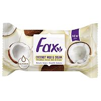 мыло туалетное FAX (ФАКС)  75г Крем и кокосовое молочко 1/72 АКЦИЯ! Мин.заказ=6