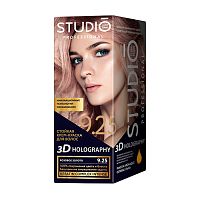 краска для волос STUDIO 3D (СТУДИО) Holography  9.25 Розовое золото 1/6 53176