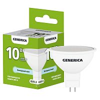 лампа GENERICA LED MR 16 софит 10Вт 230В 6500КGU5.3 1/10