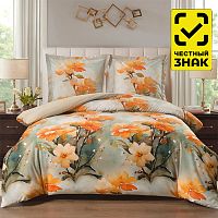 постельное белье 2-х сп макси MCOTTON м205 (микро-сатин) Карлота