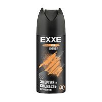 спрей дезодорант мужской EXXE (ЭКС) 150мл ENERGY 7244/7389