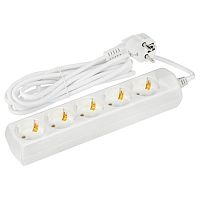 удлинитель У05 3 м 5гн без выключателя 2Р+РЕ 10А/250В GENERICA