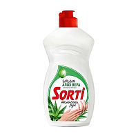средство для мытья посуды SORTI (СОРТИ)  400мл бальзам Алоэ вера 1/20 1661-3 АКЦИЯ! Мин.заказ=2