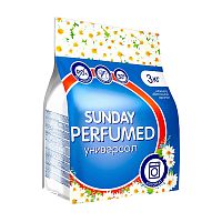 стиральный порошок SUNDAY (САНДЕЙ) авт. 3кг Парфюмированное универс. 1/5