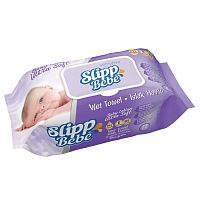 салфетки влажные 72шт SLİPP BEBE  Детские W-3072