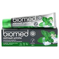 зубная паста BIOMED (БИОМЕД) 100мл Мятный шторм 1/25