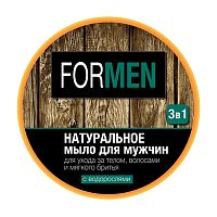 мыло густое для бани FLORESAN (ФЛОРЕСАН) 450мл Мужское д/волос/тела/бритья 1/6 Ф-40b