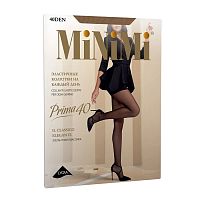 женские колготки MiNiMi (МИНИМИ) Prima caramello р-р4 40D  