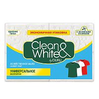 мыло ХОЗЯЙСТВЕННОЕ DURU Clean&White (ДУРУ КЛИН&ВАЙТ) 120г Универсальное 1/48 Мин.заказ=4