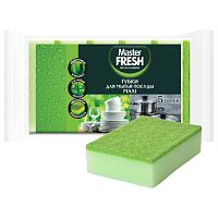 губка для посуды MASTER FRESH (МАСТЕР ФРЕШ)  5шт MAXI 1/36 С0005790/7744/8515 Мин.заказ=3