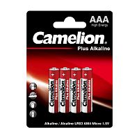 батарейки CAMELION (КАМЕЛИОН)  LR3 4шт алкалин.блистер 1/12