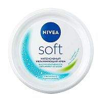 крем NIVEA (НИВЕЯ) 100мл СОФТ Увлажняющий в банке 1/24 89059