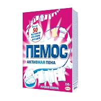 стиральный порошок ПЕМОС руч.350г Активная пена 1/22   Мин.заказ=3