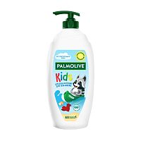 гель для душа/купания  PALMOLIVE (ПАЛМОЛИВ) Kids 600мл 2в1 с миндалем 1/12