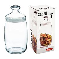 банка  1,5 л ЧЕШНИ без деколи, стекло п/у 97426