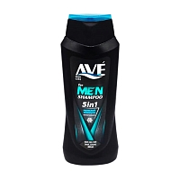 шампунь AVE (АВЭ) 400мл муж.5в1  1/12