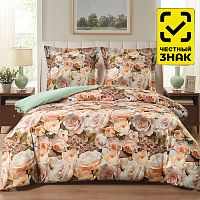 постельное белье евро MCOTTON м251 (микро-сатин) Кармина