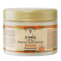 маска для волос АГАФЬИ 300мл Яичная питание д/всех типов волос 1/12 Мин.заказ=2