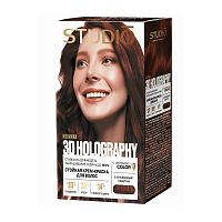 краска для волос STUDIO 3D (СТУДИО) Holography 2025 6.47 Медный каштан 1/6 459307 АКЦИЯ!