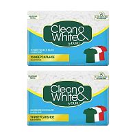 мыло ХОЗЯЙСТВЕННОЕ DURU Clean&White (ДУРУ КЛИН&ВАЙТ) 120г*2шт Универсальное  Мин.заказ=2