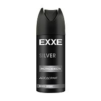 спрей дезодорант мужской EXXE (ЭКС) 150мл SILVER 1/6 8519