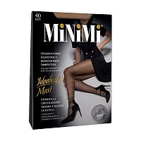 женские колготки MiNiMi (МИНИМИ) Ideale MAXI nero р-р6 40D  