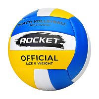 мяч ВОЛЕЙБОЛЬНЫЙ ROCKET PVC,размер 5,230г R0125