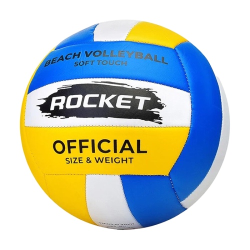 мяч ВОЛЕЙБОЛЬНЫЙ ROCKET PVC,размер 5,230г R0125