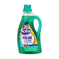 гель для стирки ACTIVE (АКТИВ) 2,5л Poly Wash,технология холодной стирки, Color care 1/6